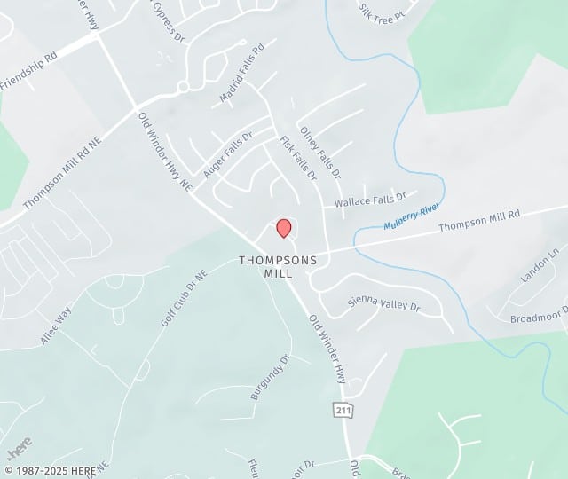 Location Map: 3740 Village Way, Suite C Braselton, Georgia 30517