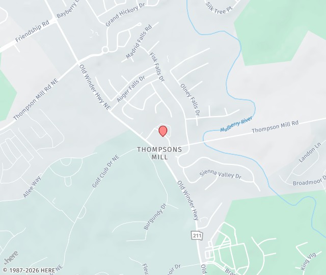 Location Map: 3740 Village Way, Suite C Braselton, Georgia 30517